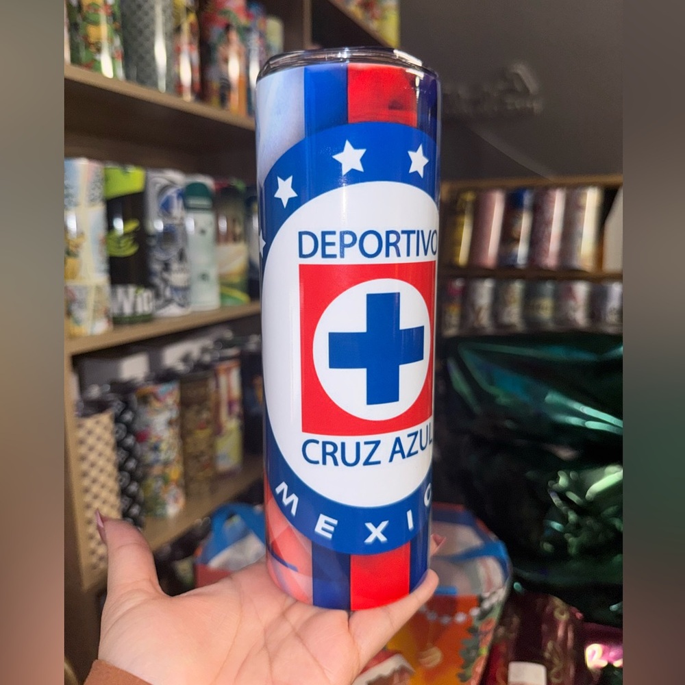 20oz Cruz Azul Club Deportivo Tumbler